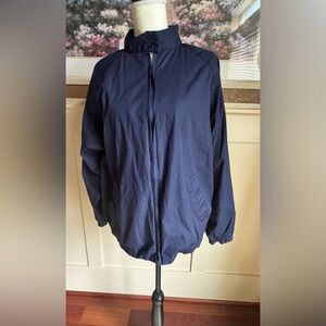 Vintages ASR  Navy Blue Bomber Jacket Men Size Medium